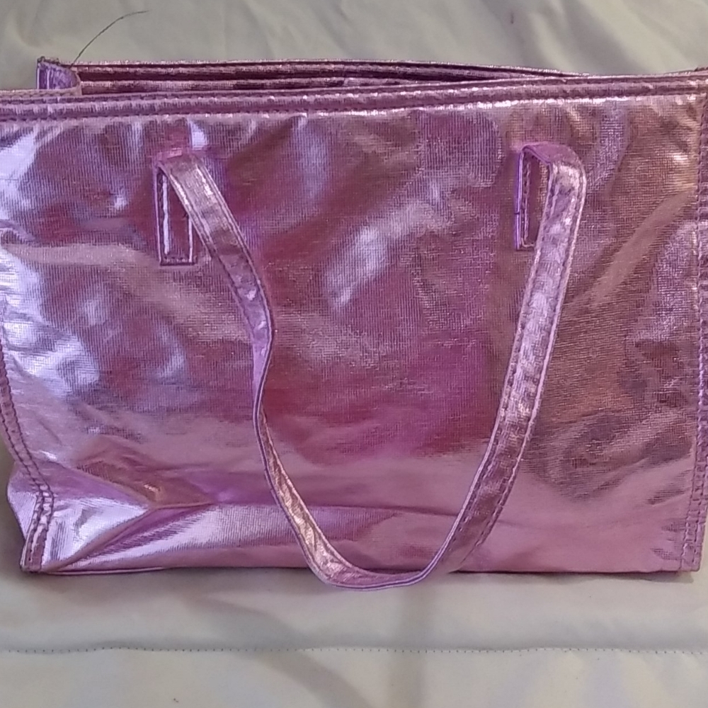Pink Metallic purse